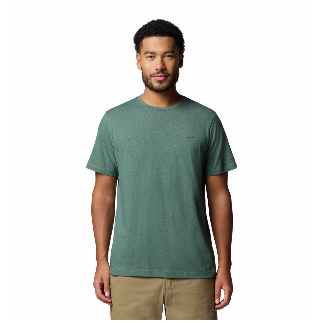 Koszulka męska Columbia Thistletown Hills™ Short Sleeve Rozmiar: M / Kolor: ciemnozielony