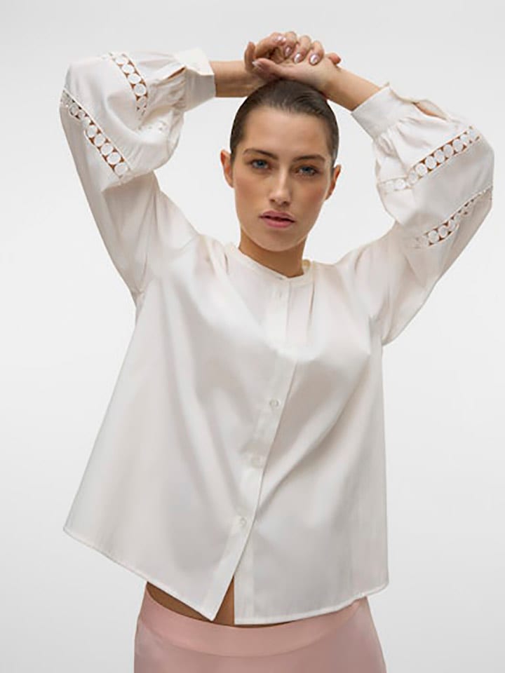 Vero Moda Bluzka w kolorze białym