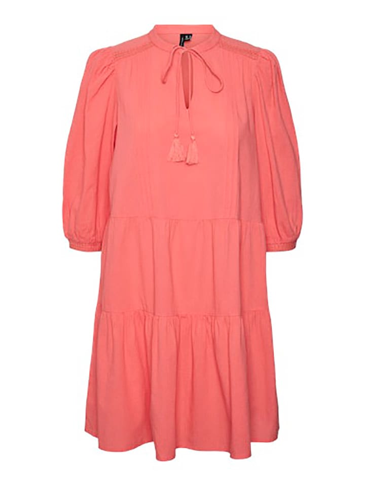 Vero Moda Sukienka w kolorze koralowym