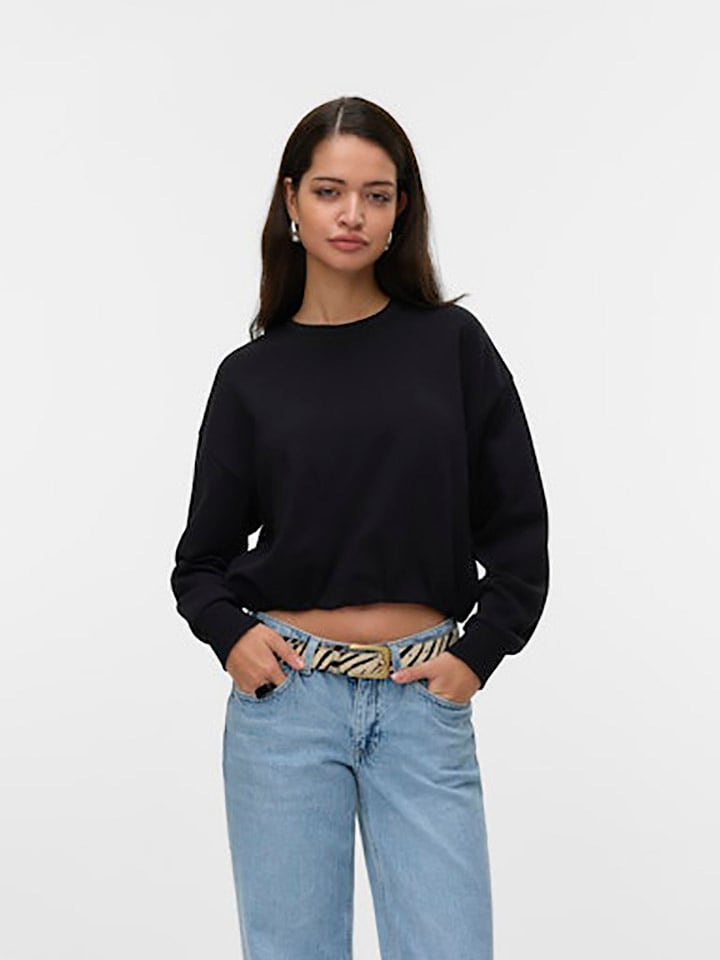 Vero Moda Bluza w kolorze czarnym