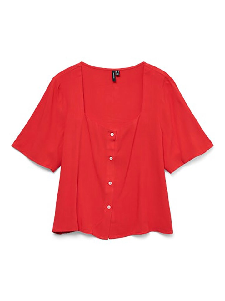 Vero Moda Bluzka w kolorze czerwonym
