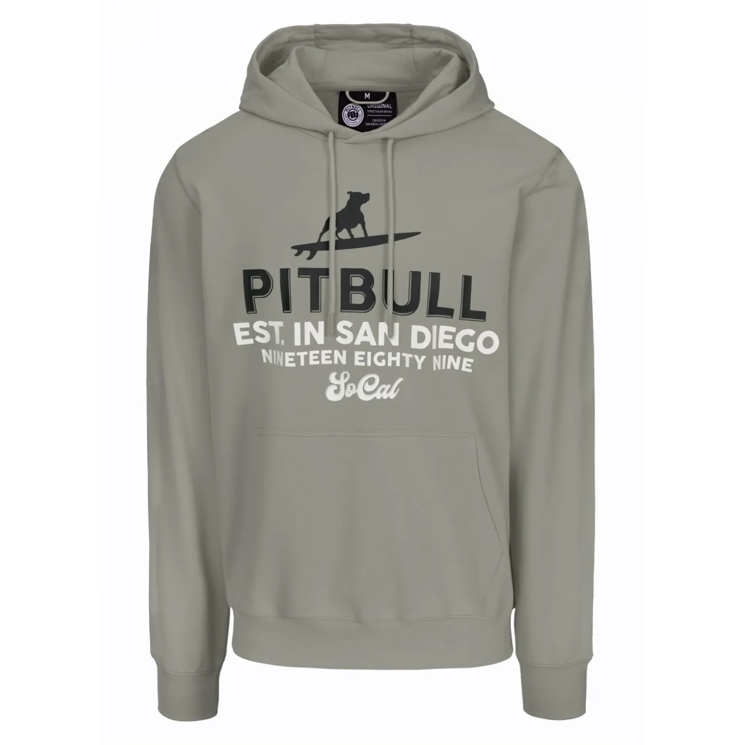 Pitbull bluza z kapturem PITBULL Tricot Terry 280 Surfing Dog '25 - Dusty Salvia 3XL