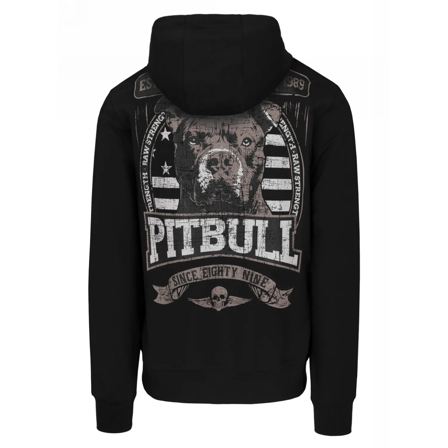 Pitbull bluza rozpinana z kapturem PITBULL Tricot Terry 280 Troublemaker '25 - Czarna XXL