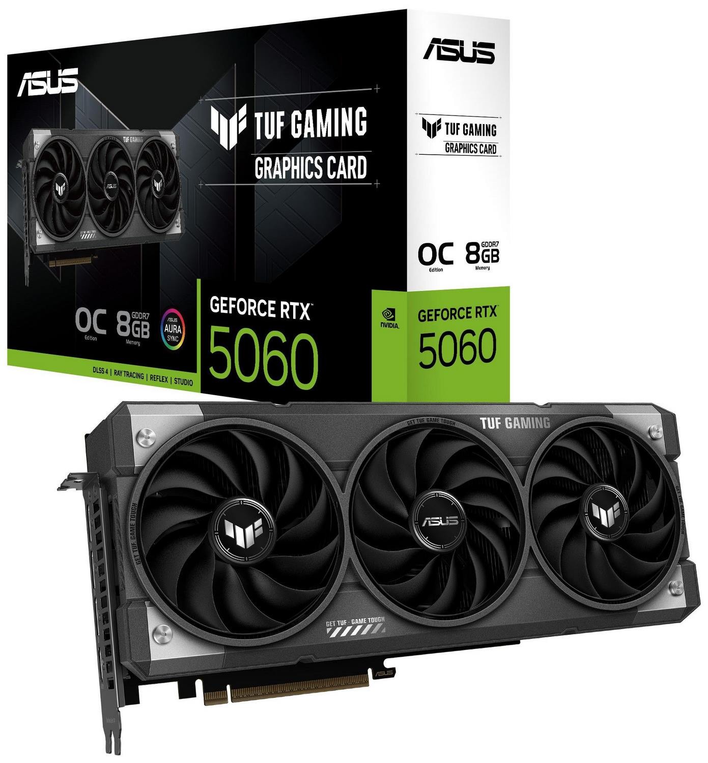 ASUS GeForce RTX 5060 TUF OC 8GB DLSS 4 TUF-RTX5060-O8G-GAMING