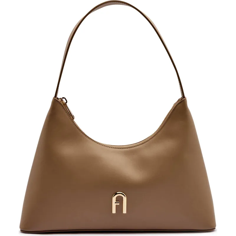 Furla Skórzane hobo FURLA DIAMANTE