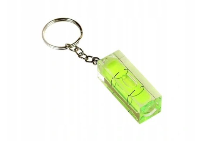 Brelok z Poziomicą – Mini Poziomica na Klucze Majsterkowicz Gadżet 1 szt