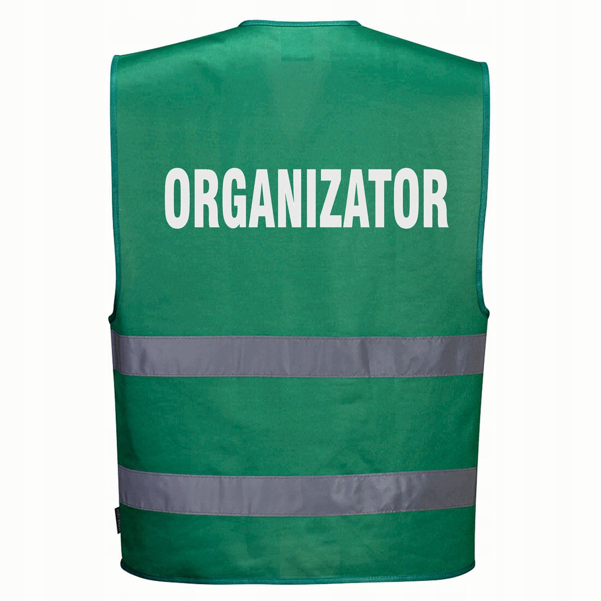 Kamizelka odblaskowa F474 PORTWEST L/XL -zielona nadruk ORGANIZATOR