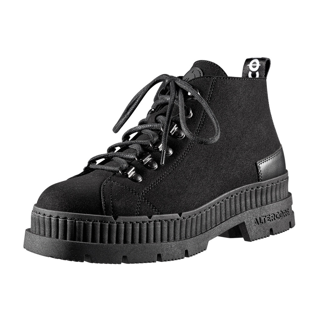 trzewiki damskie ALTERCORE czarne (MATIAS VEGAN BLACK)-36