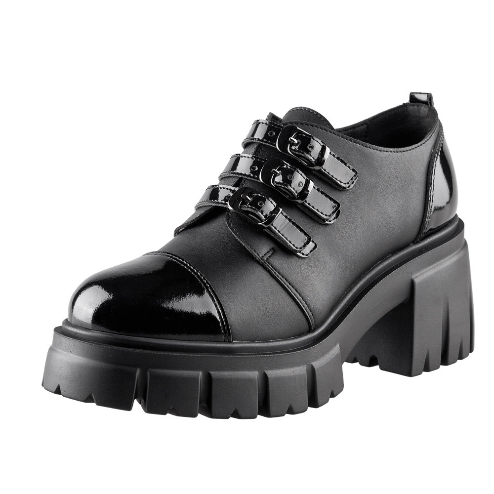 półbuty damskie ALTERCORE czarne (DOROTHEA VEGAN BLACK)-40
