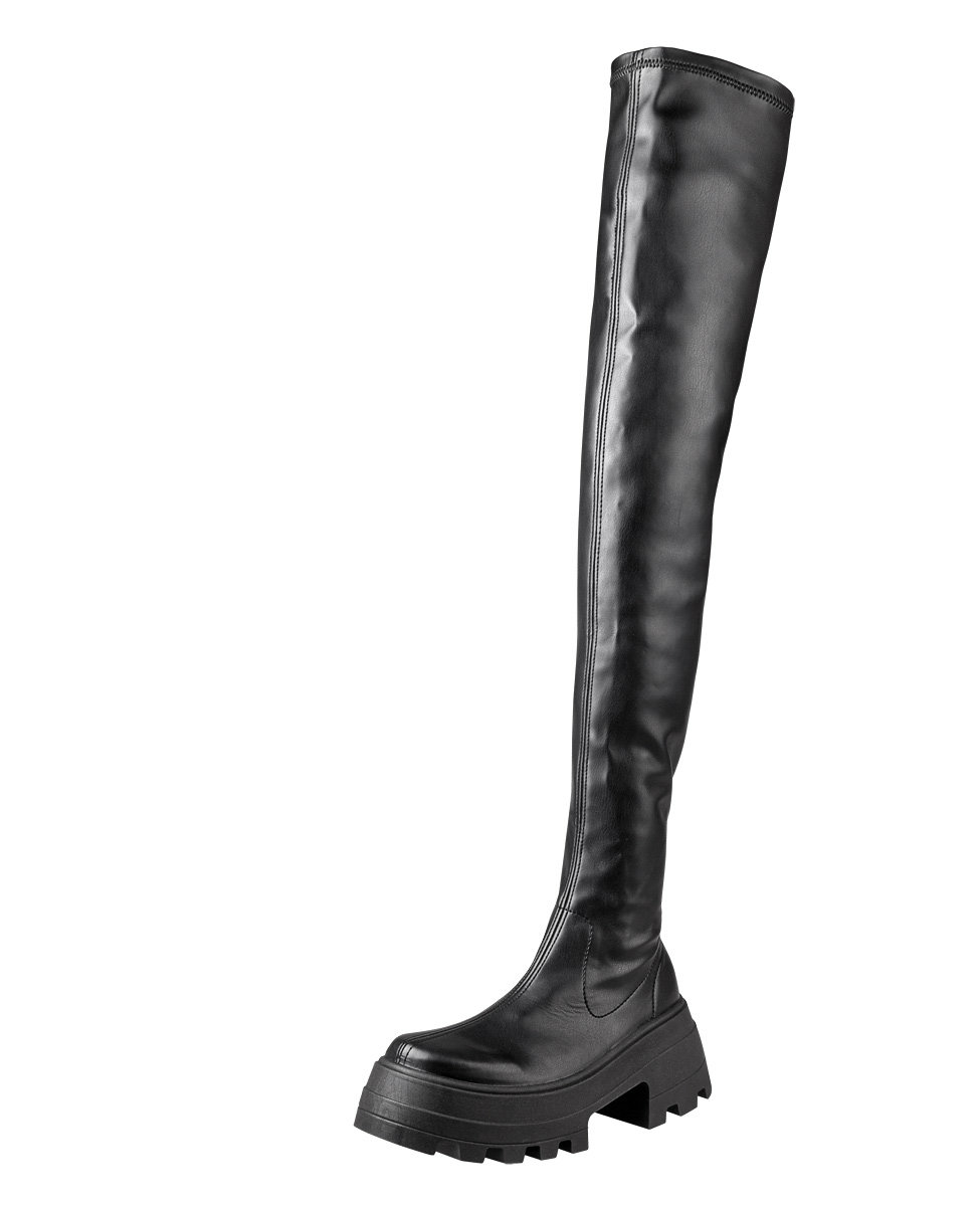 kozaki damskie ALTERCORE czarne (CALLA BLACK)-40