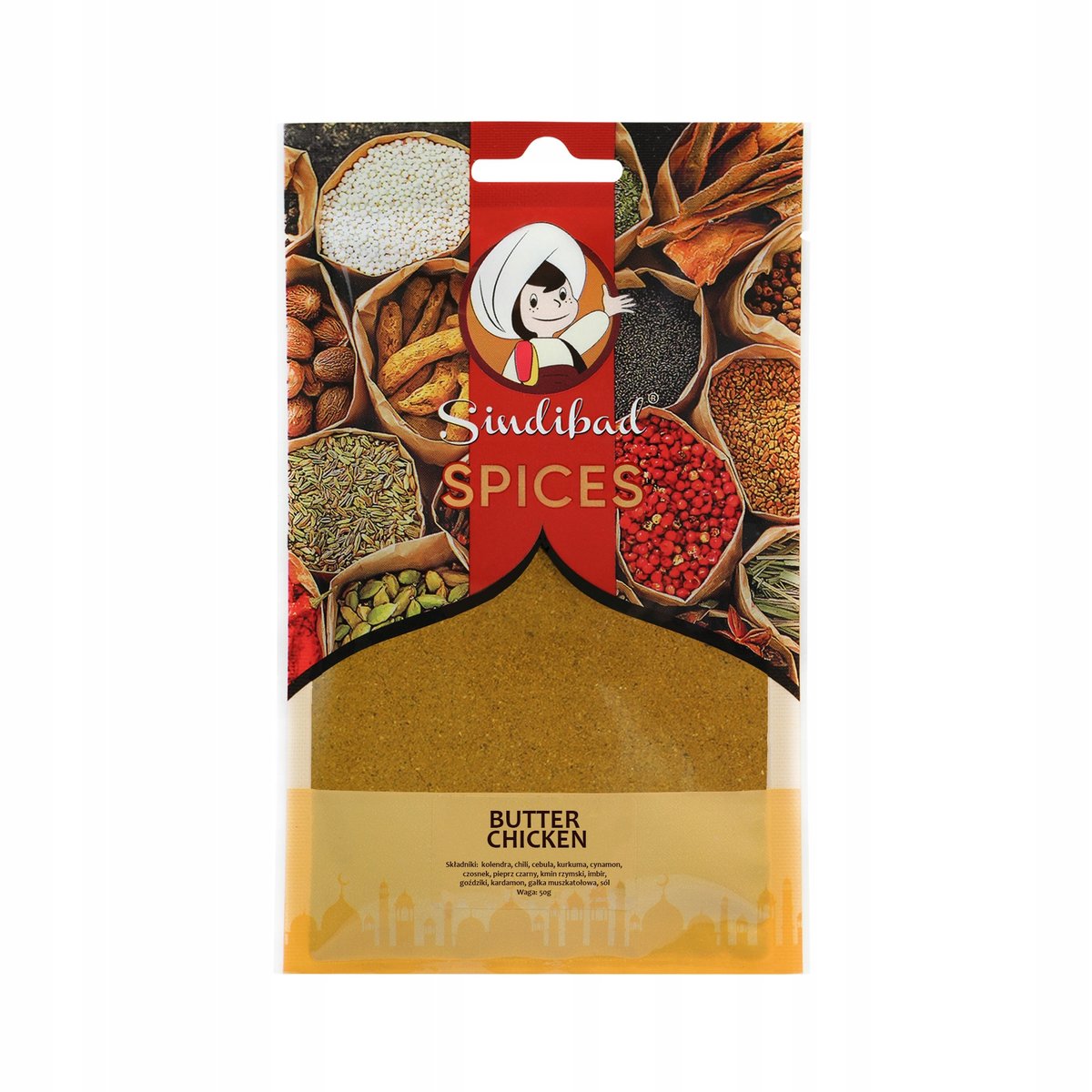 PRZYPRAWA BUTTER CHICKEN MASALA 50g Sindibad