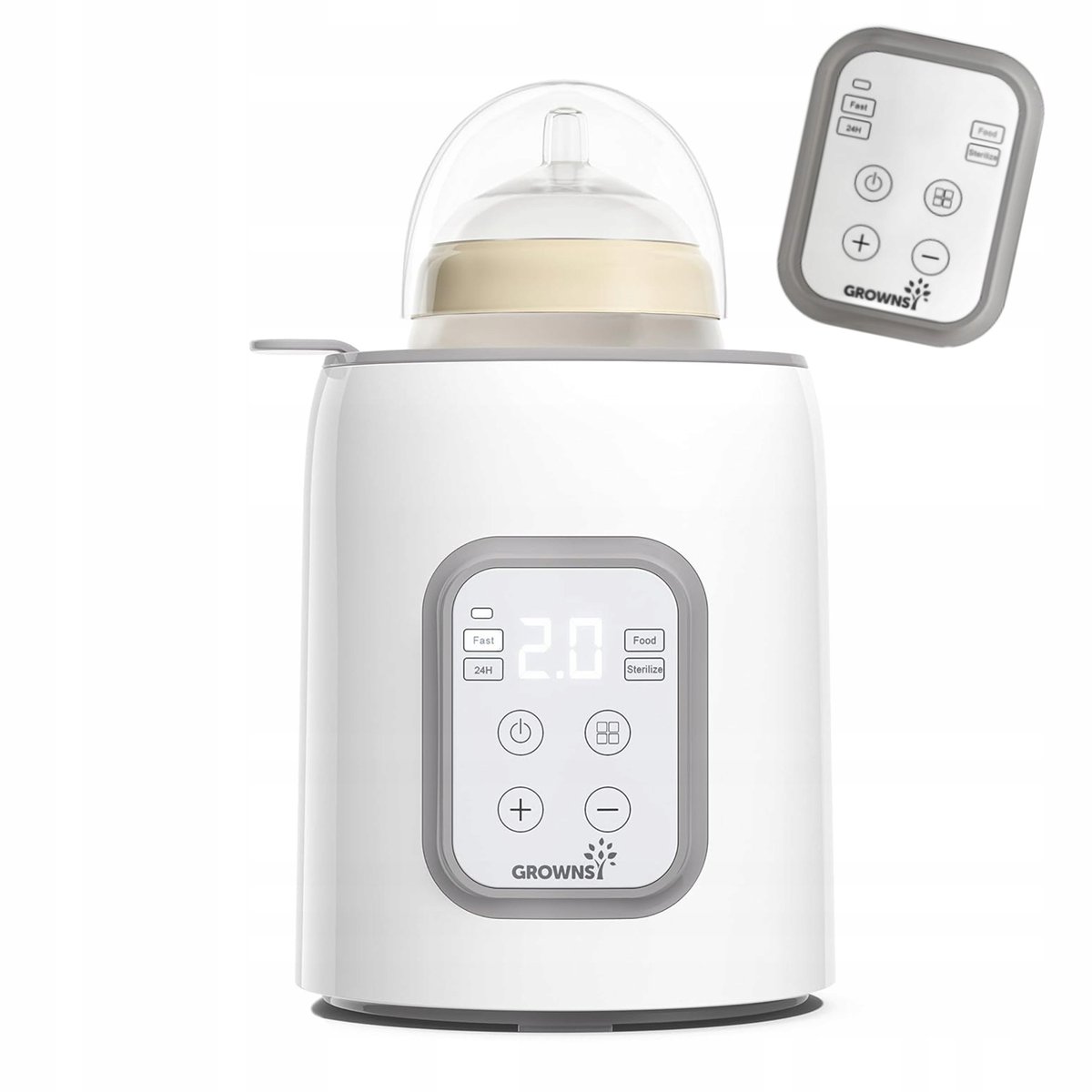 Podgrzewacz Do Butelek LCD Dla Niemowlat Sterylizator 8 w 1 BPA Rozmrazacz
