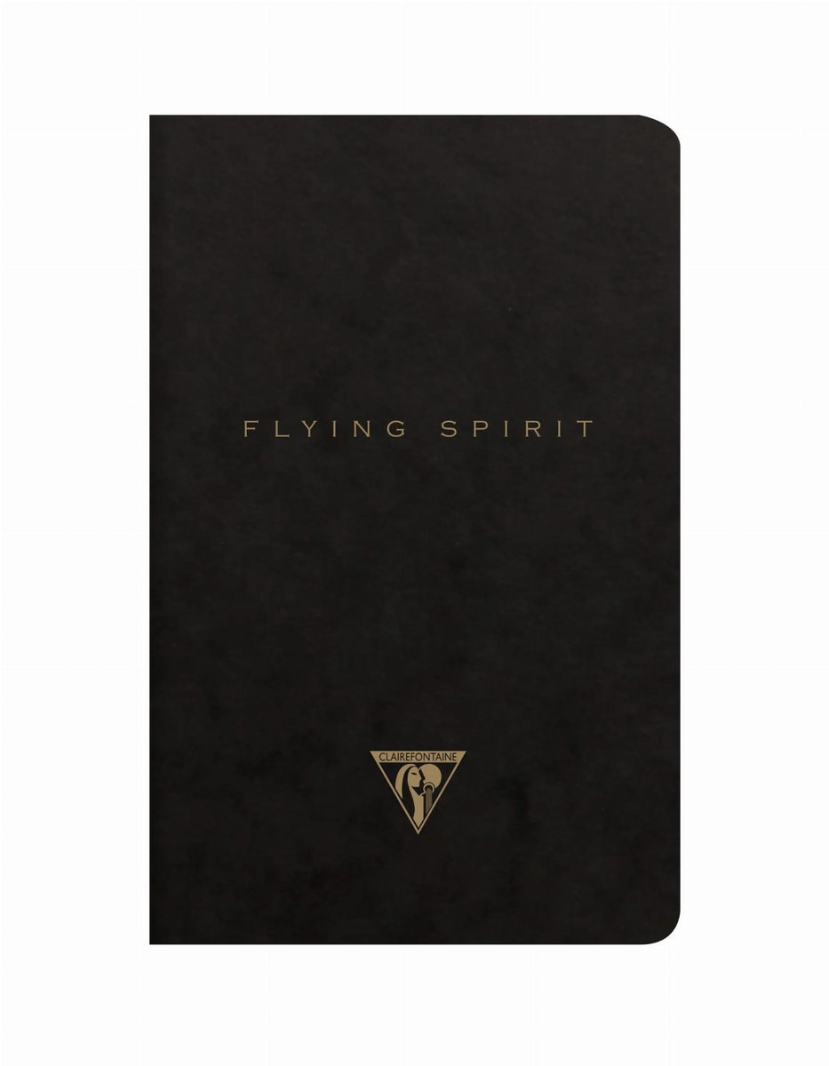 Zeszyt Clairefontaine Flying Spirit B6, linie, czarny