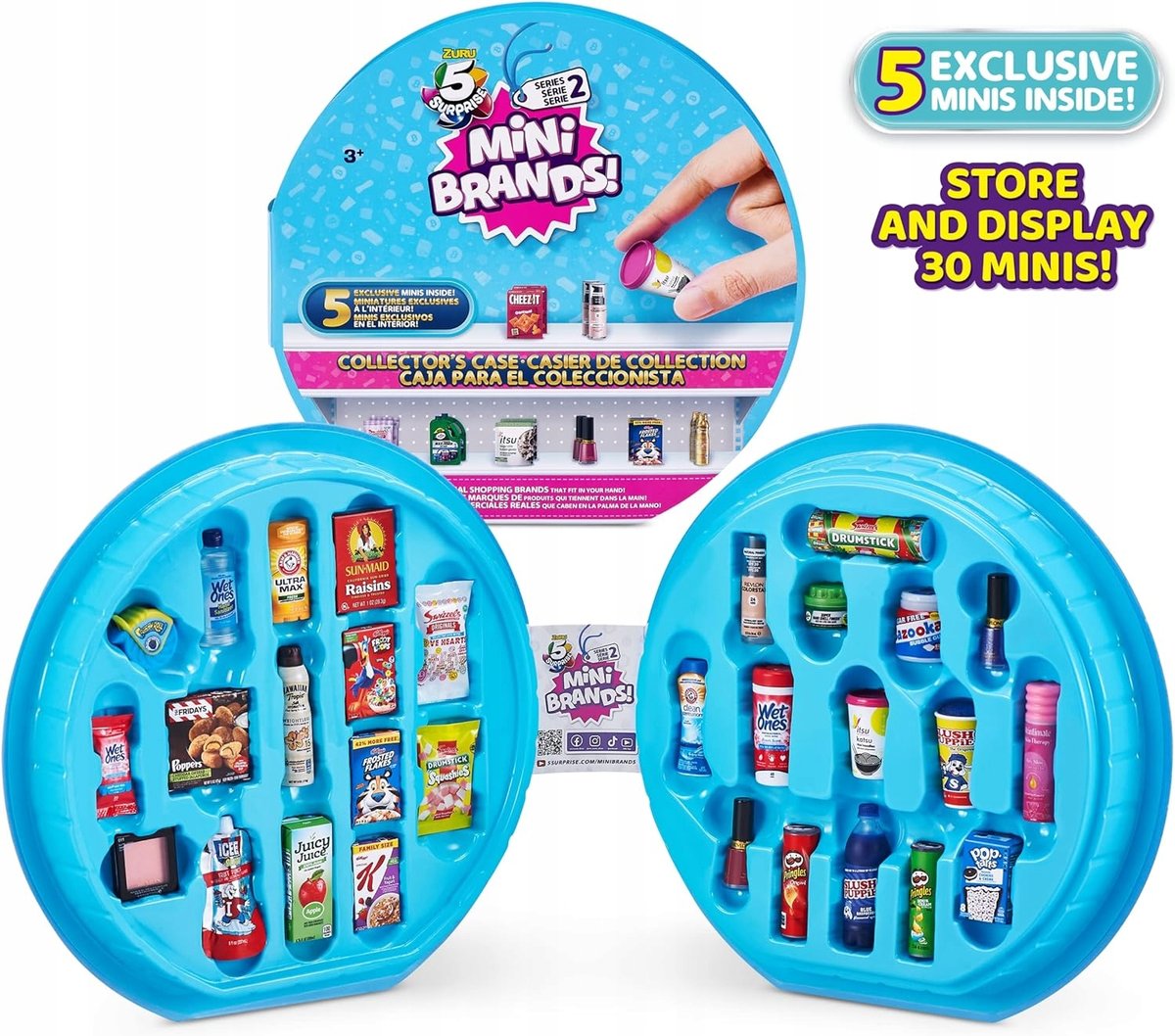 Mini Brands Seria 2 Pudełko z Niespodziankami 5 Mini Produktów Zuru