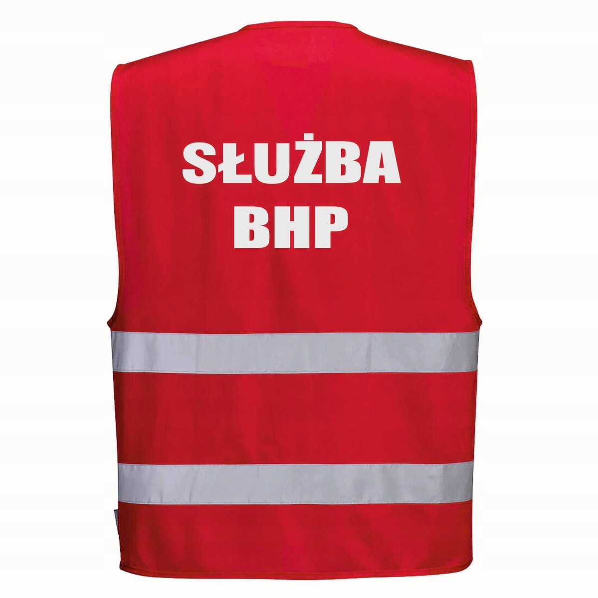 Kamizelka odblaskowa PORTWEST Czerwony XXL/XXXL nadruk SŁUŻBA BHP