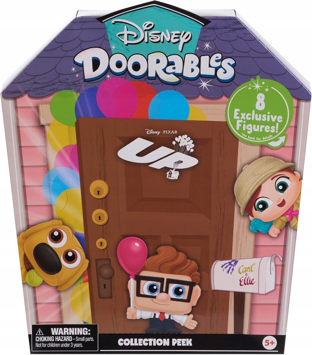 Doorables Odlot Up Disney 8 figurek z bajki zestaw