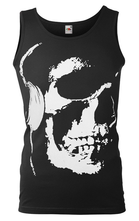 koszulka na ramiączkach HEADPHONE SKULL-S