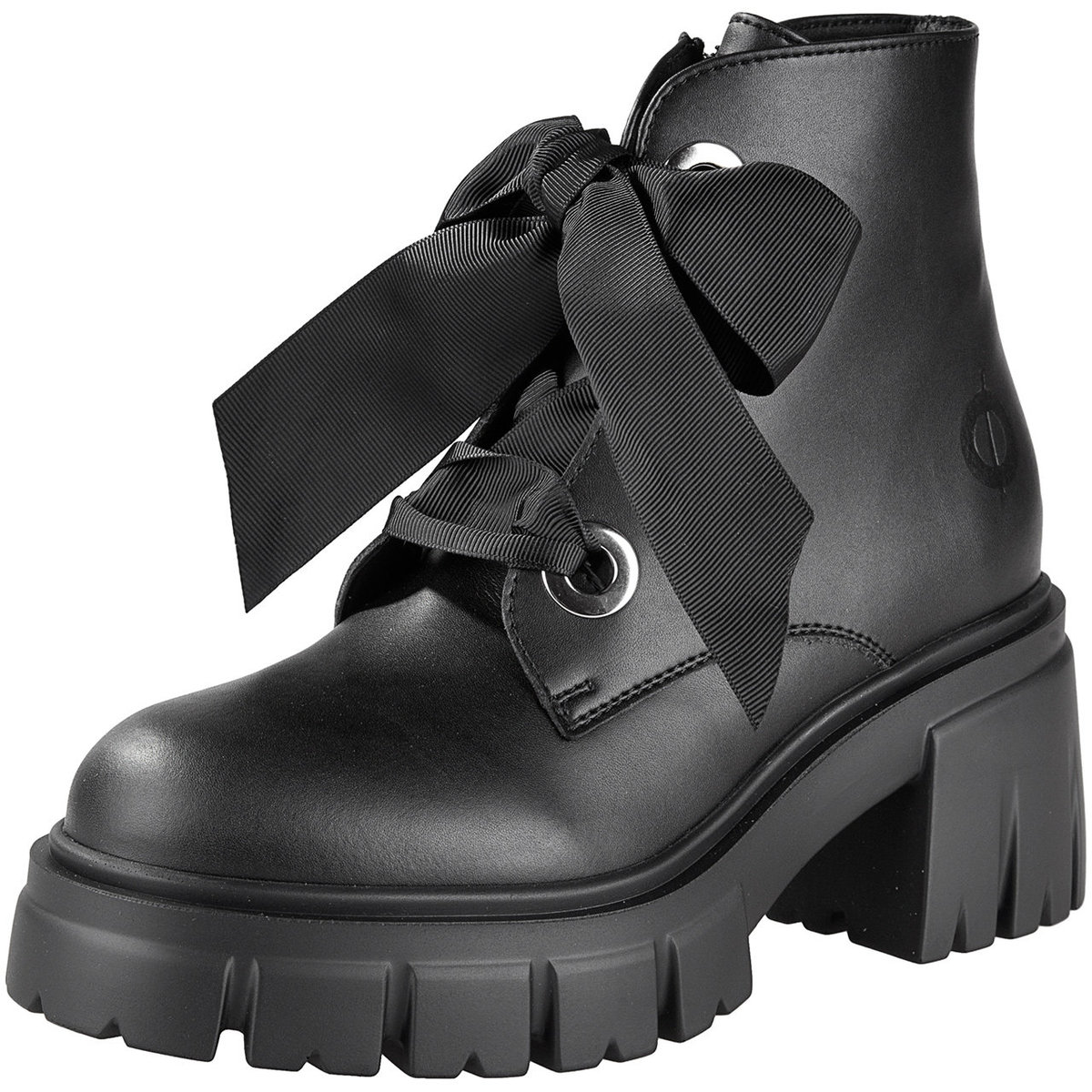 botki damskie ALTERCORE czarne (ANASTASIA VEGAN BLACK)-39