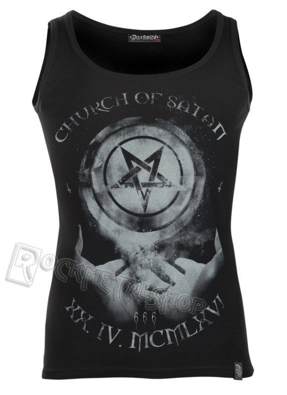 Koszulka Na Ramiączka Darkside - Church Of Satan Star-S