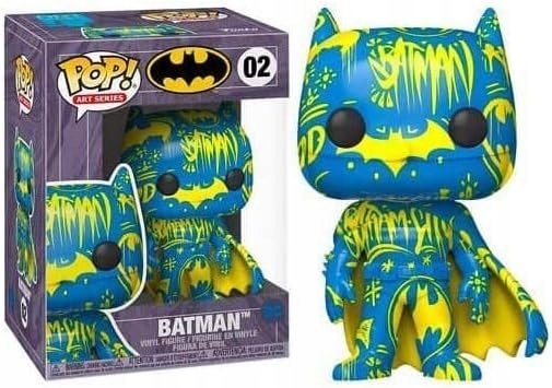Figurka Pop Batman Art Series 02 Niebiesko Żółty