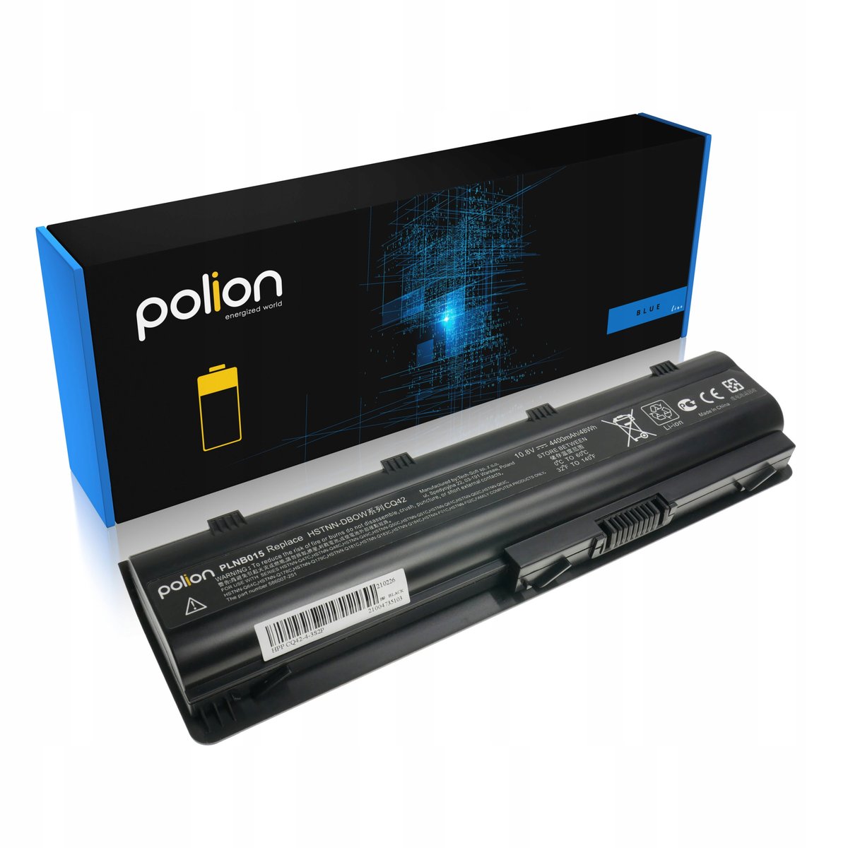 Bateria MU06 do HP 635 650 655 2000 Envy 17 Pavilion DM4 DV5 DV6 DV7 G6 G7