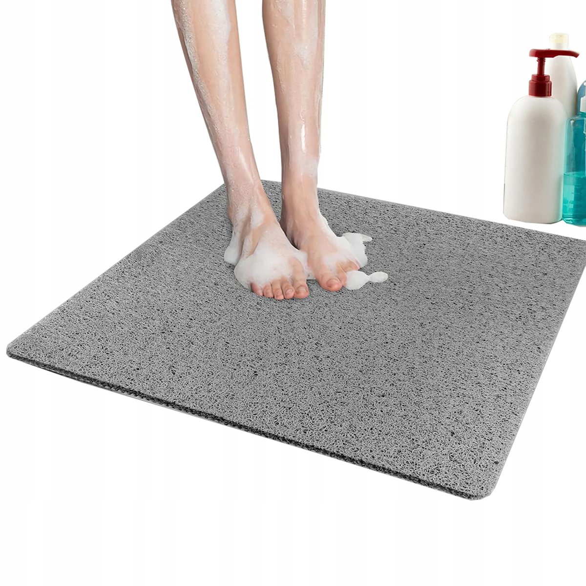 MATA PRYSZNICOWA ANTYPOŚLIZGOWA 60*60 CM DO ŁAZIENKI WANNY POD PRYSZNIC