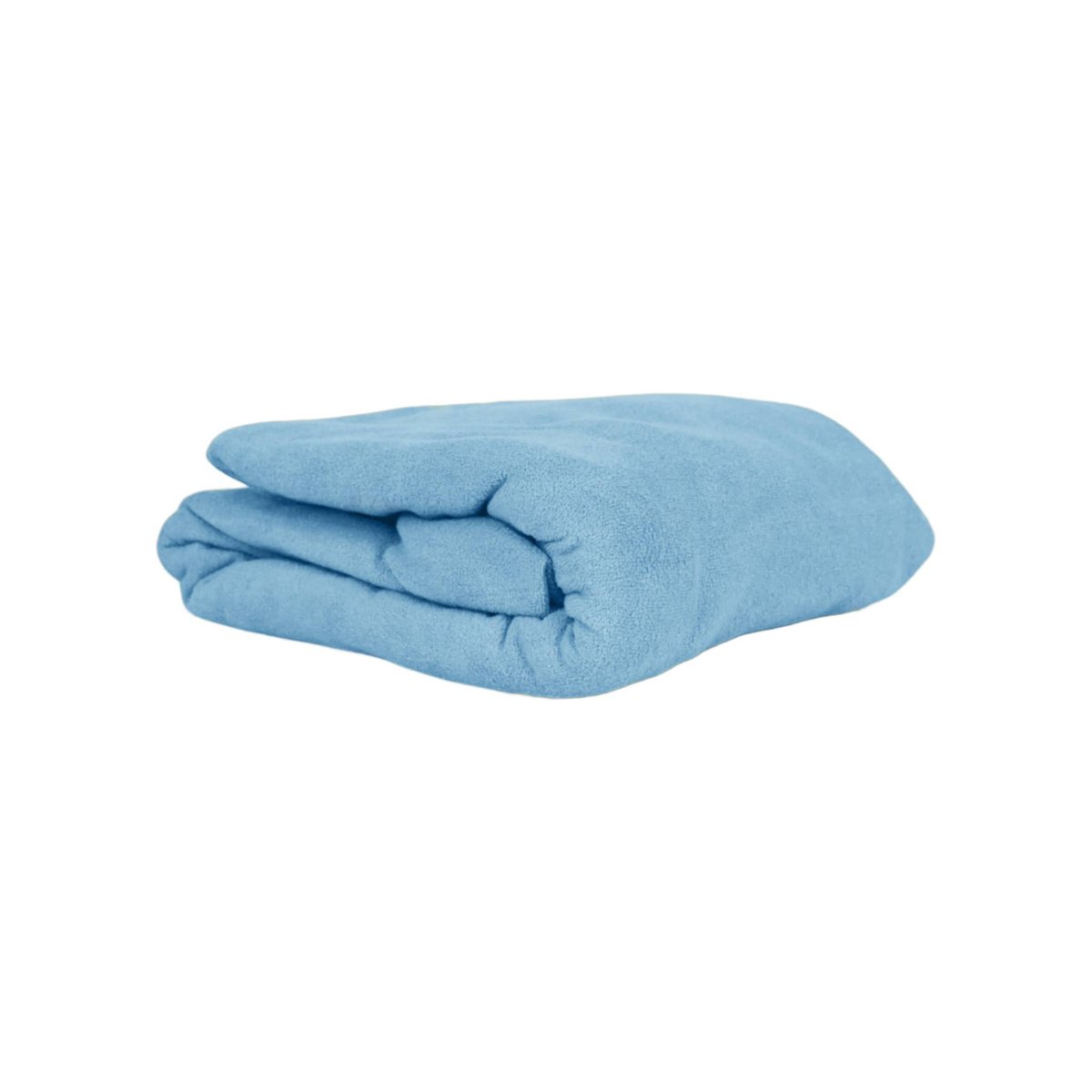 PRZEŚCIERADŁO Z GUMKĄ JERSEY NIEBIESKI JASNY 140x220