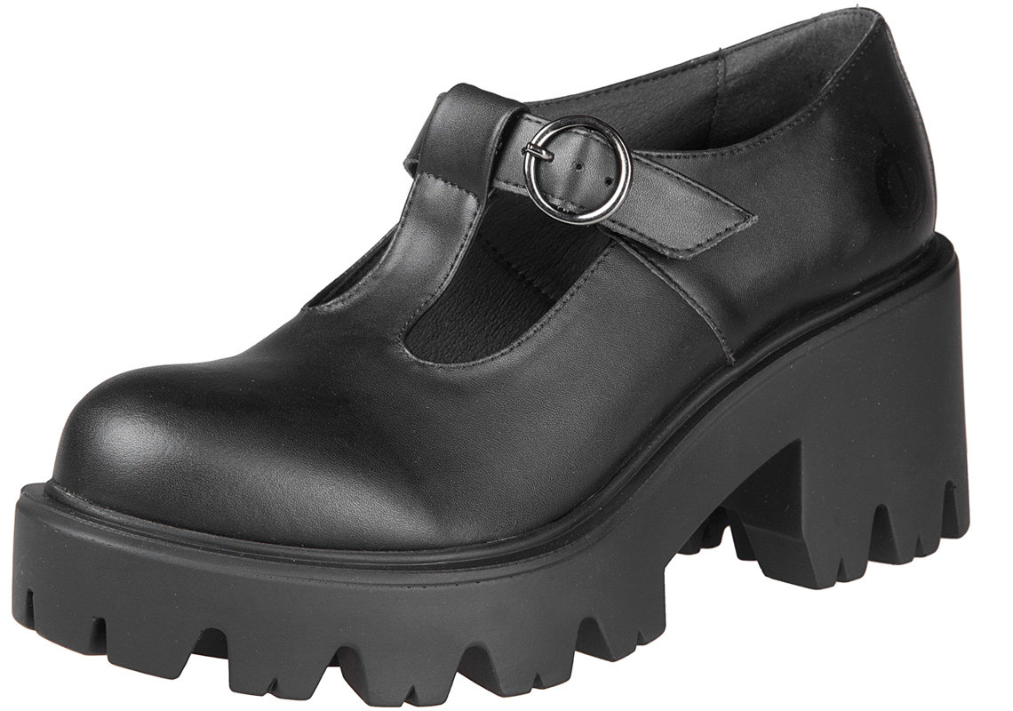 półbuty damskie ALTERCORE czarne (MARY VEGAN BLACK)-36