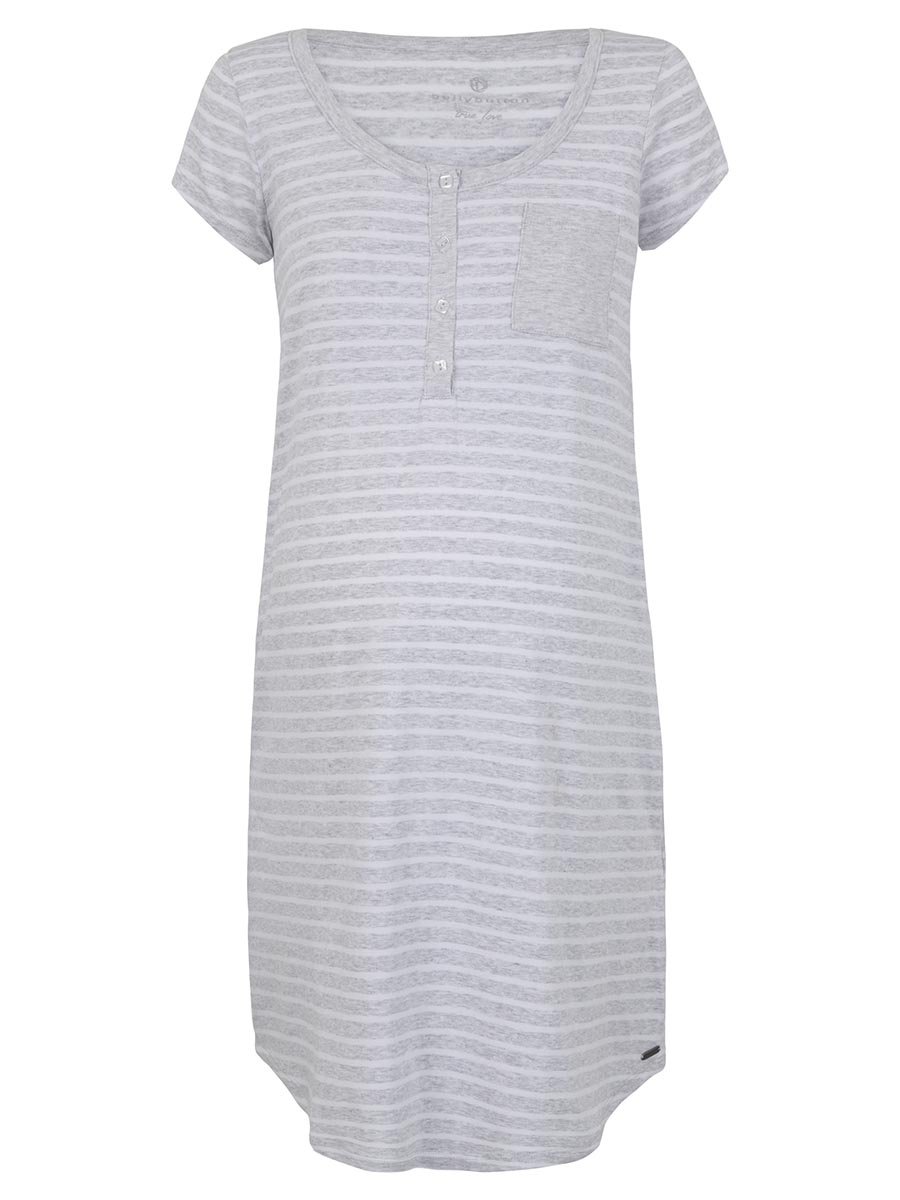 Damska ciążowa koszula nocna szara Bellybutton Maternity, r.XL