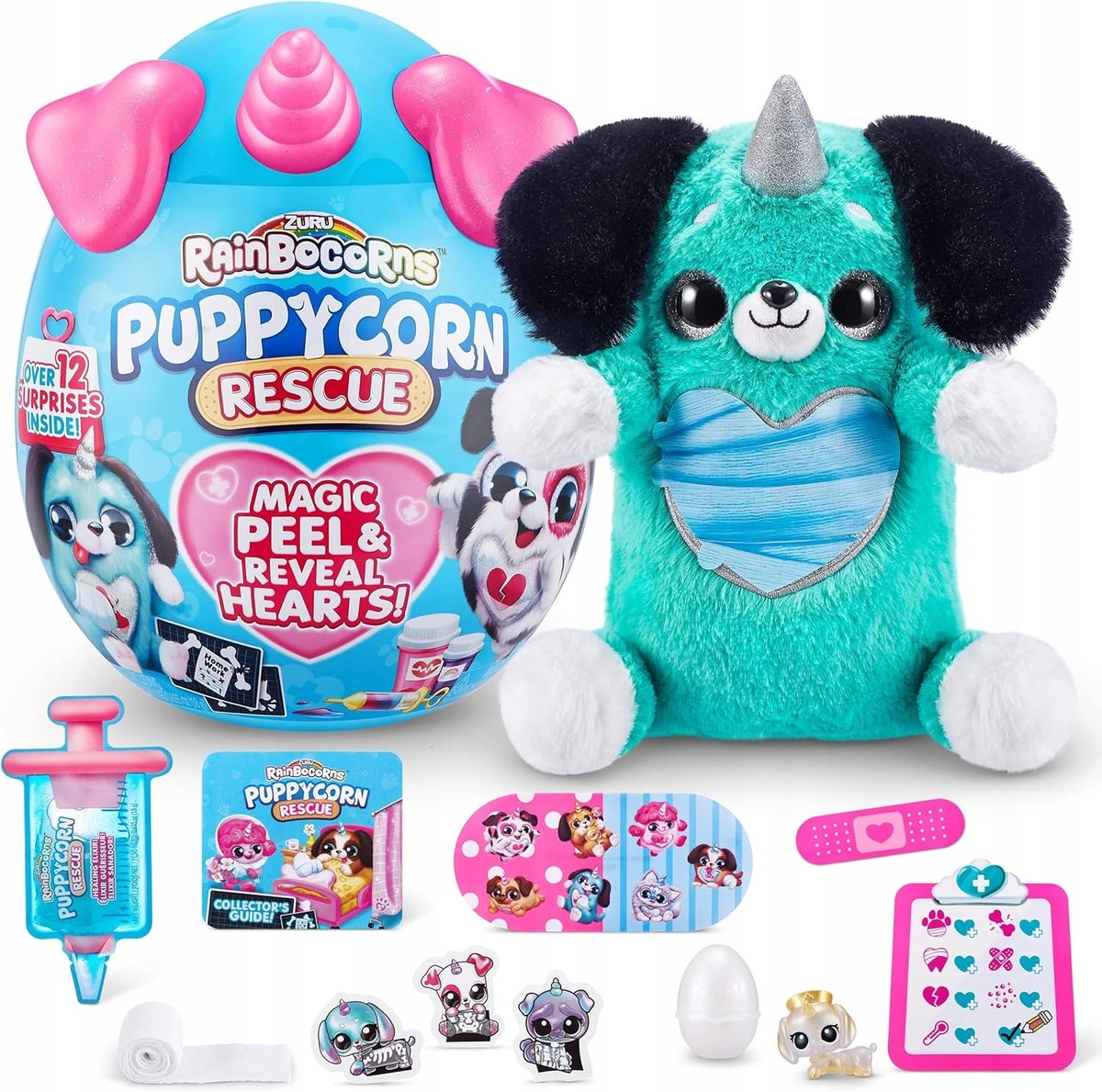 Rainbocorns PuppyCorn Rescue Jajo Piesek Surprise! Jajko Niespodzianka ZURU