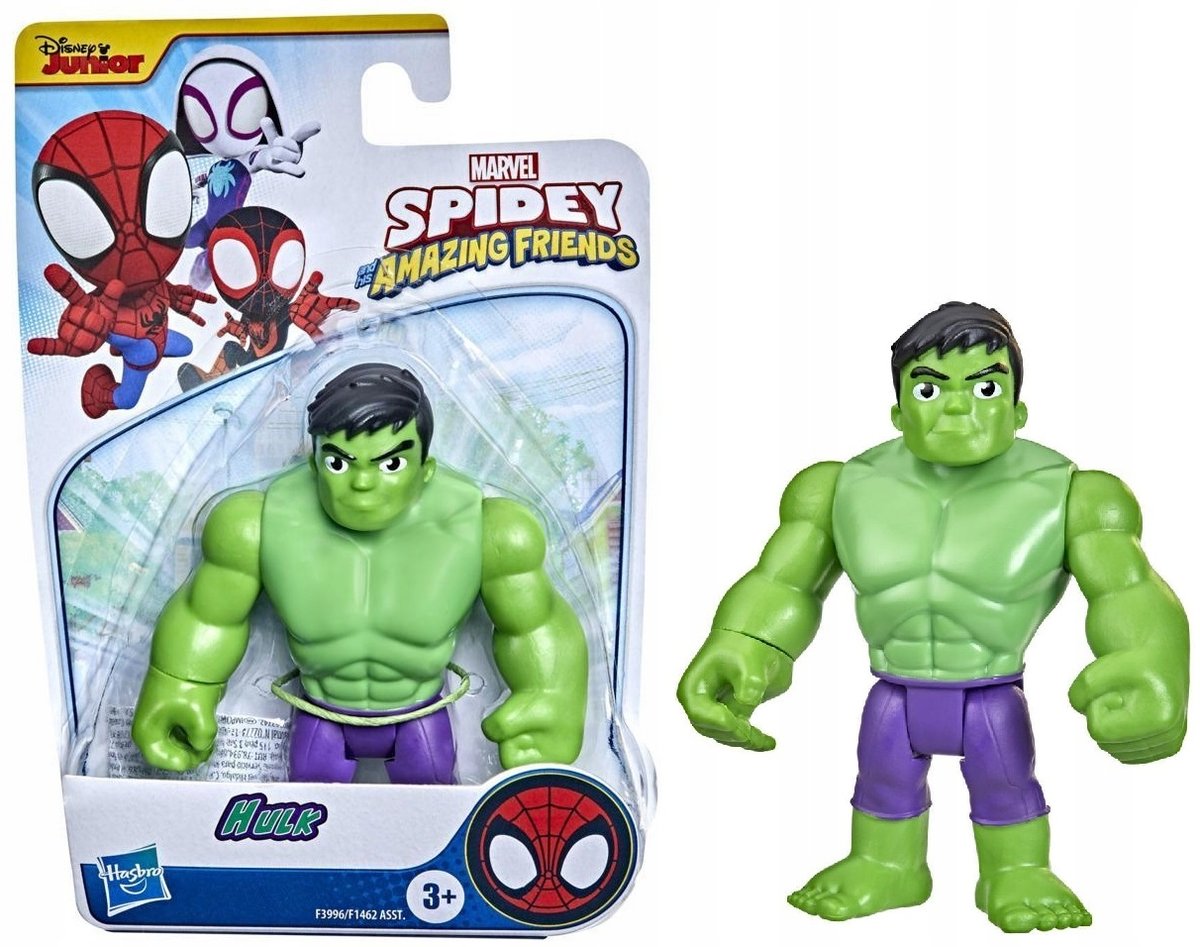 SPIDERMAN SPIDEY & FRIENDS FIGURKA HULK 10cm HASBRO MARVEL