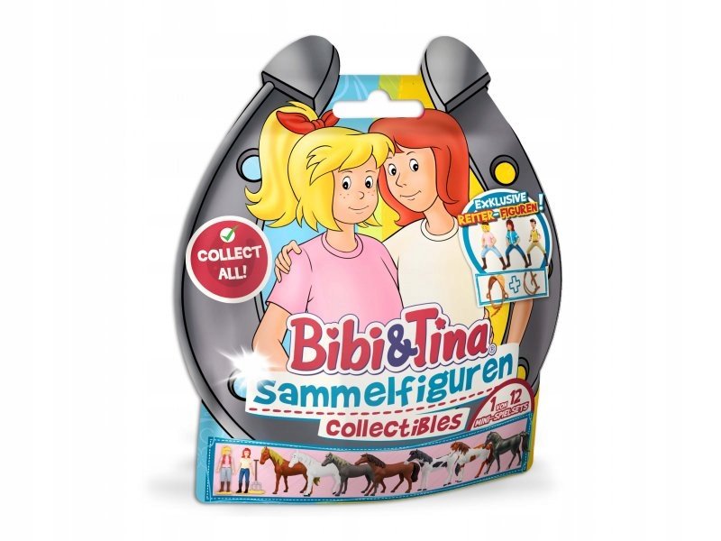 Bibi i Tina Koń Jeździec Saszetka Niespodzianka Figurki
