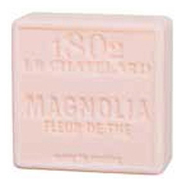 Le Chatelard, kwadratowe mydło marsylskie Magnolia-Kwiat herbaty, 100 g