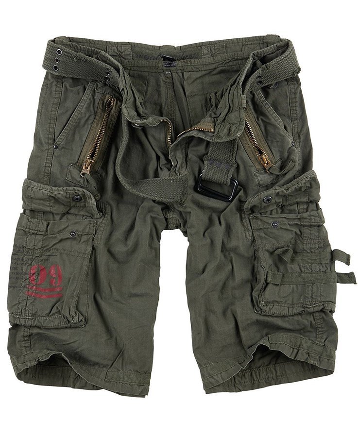spodnie bojówki krótkie ROYAL SHORTS - ROYAL GREEN-M