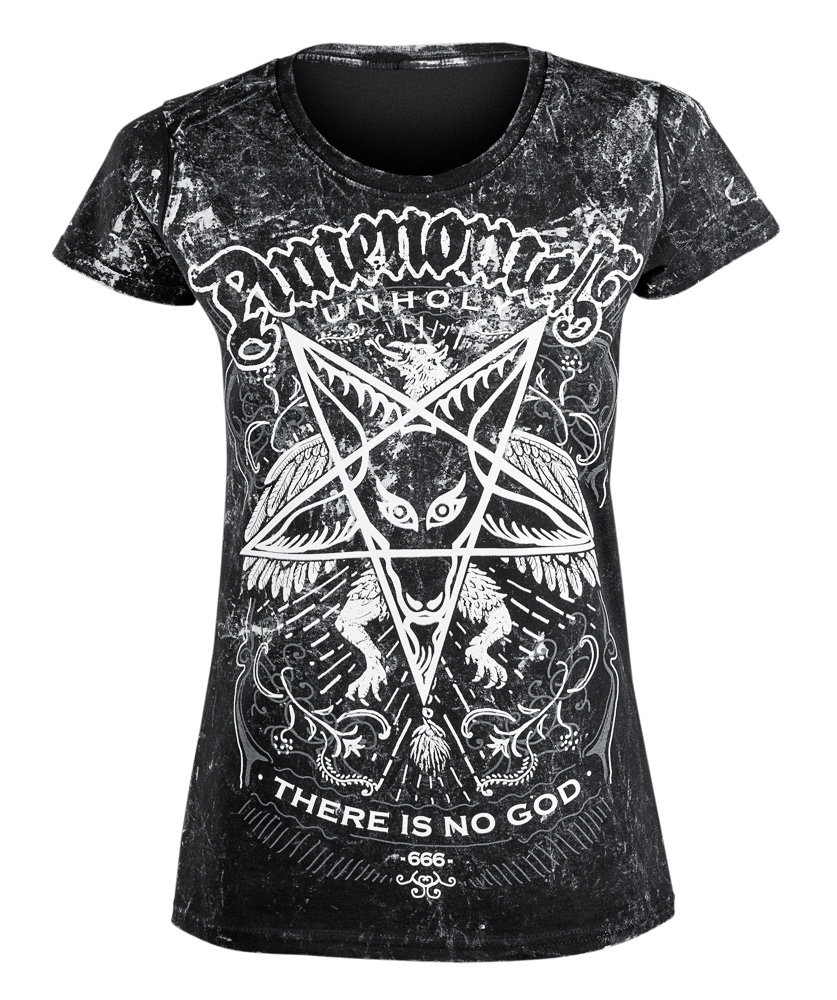 bluzka damska AMENOMEN - UNHOLY (OMEN149DA ALLPRINT WHITE)-XS