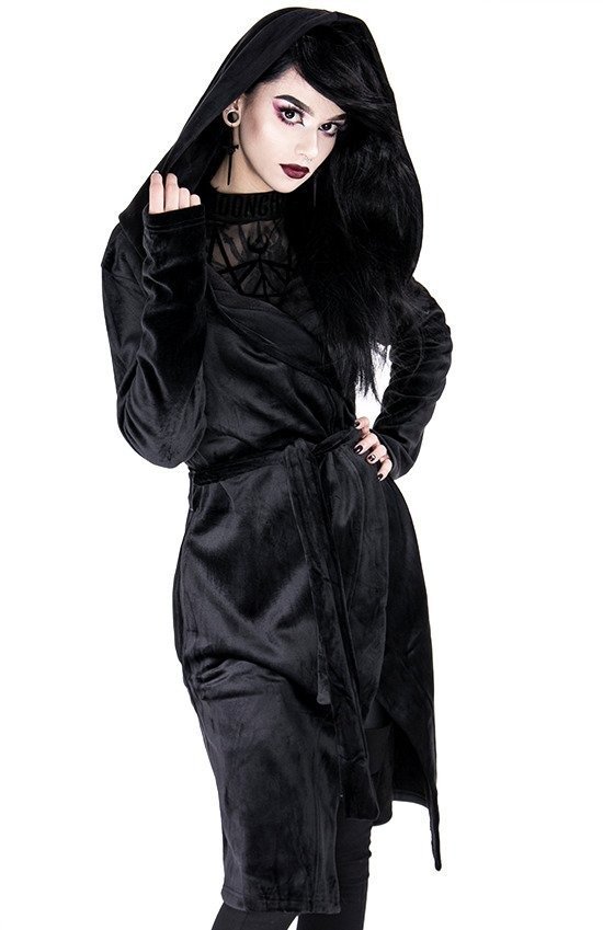 bluza damska VELVET REAPER, z kapturem-XS