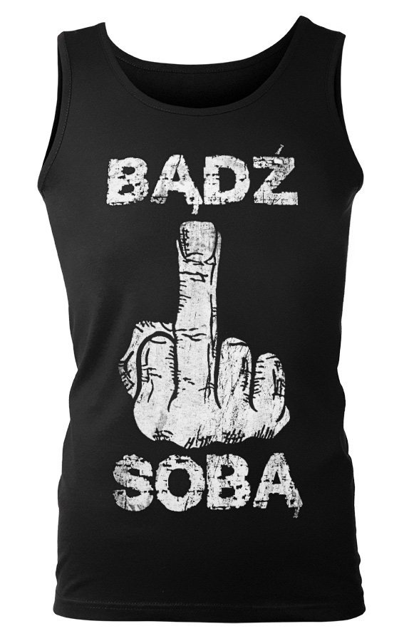 koszulka na ramiączkach BĄDŹ SOBĄ-S