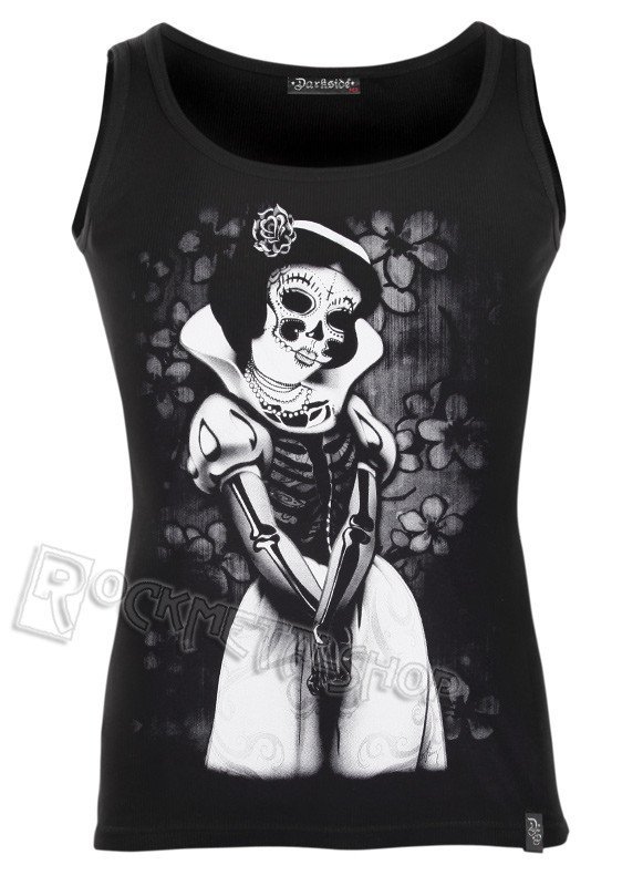 Koszulka Na Ramiączka Darkside - Snow White Skeleton-S