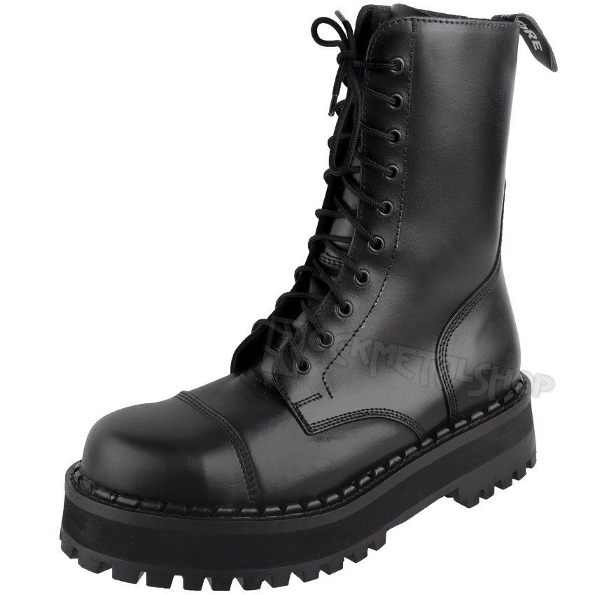 glany ALTERCORE czarne 10-dziurkowe (353 BLACK)-38