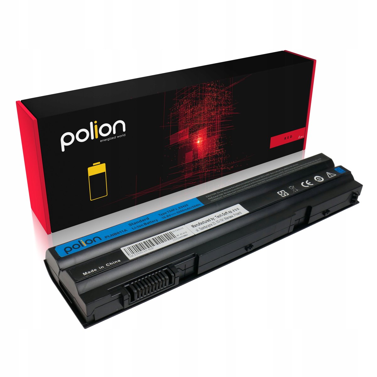 Bateria T54FJ do DELL E5420 E5430 E5520 E5530 E6420 E6440 E6540 5200mAh