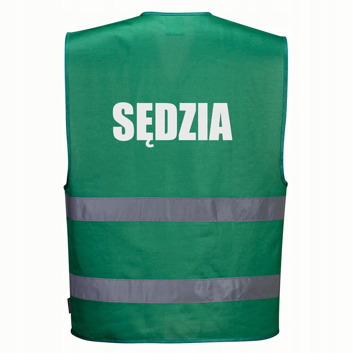 Kamizelka odblaskowa F474 PORTWEST L/XL -zielona nadruk SĘDZIA