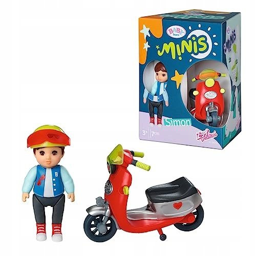 Baby Born Minis Lalka Simon Figurka + skuter Zapf