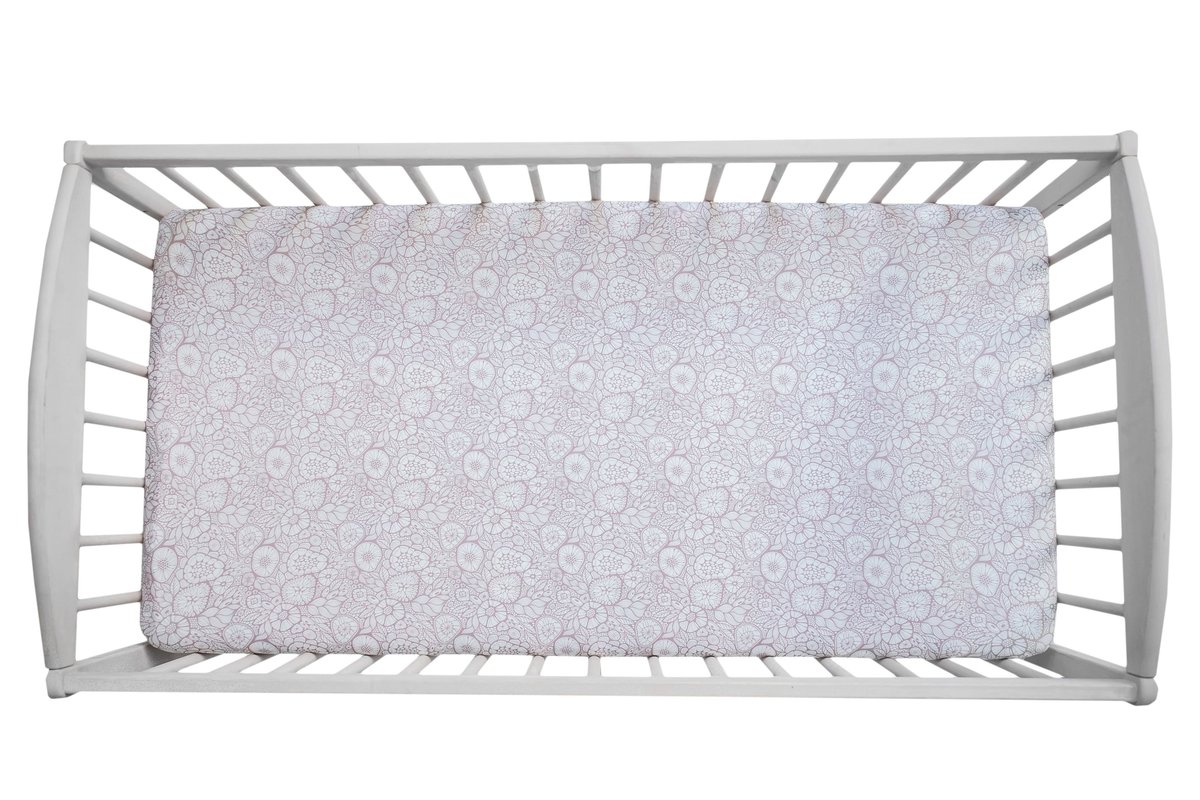 SLEEPEE PRZEŚCIERADŁO DO ŁÓŻECZKA 140x70 cm WE CARE PINK