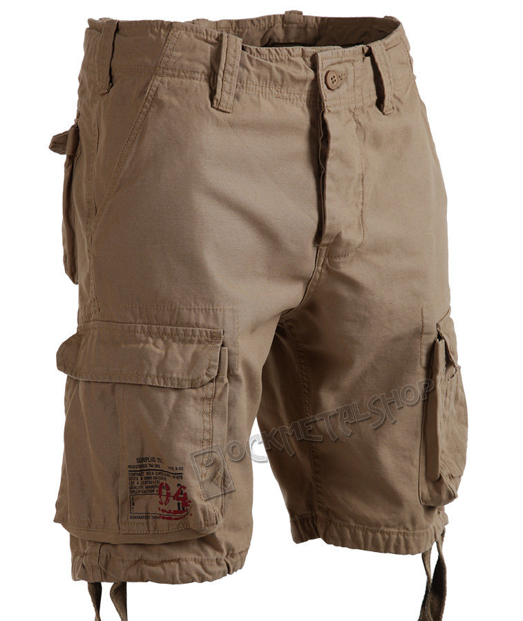 spodnie bojówki krótkie AIRBORNE VINTAGE BEIGE-3XL