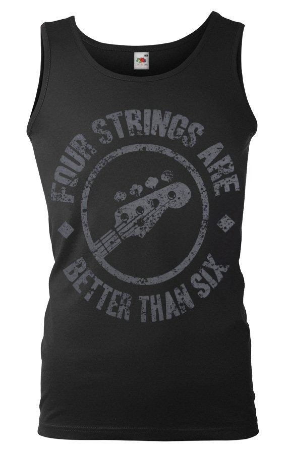 koszulka na ramiączkach FOUR STRINGS ARE BETTER THAN SIX-S
