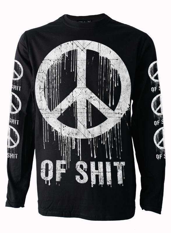 Longsleeve Darkside - Peace Of Shit-XXL