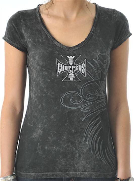bluzka damska WEST COAST CHOPPERS - CROSS PATCH vintage-XL