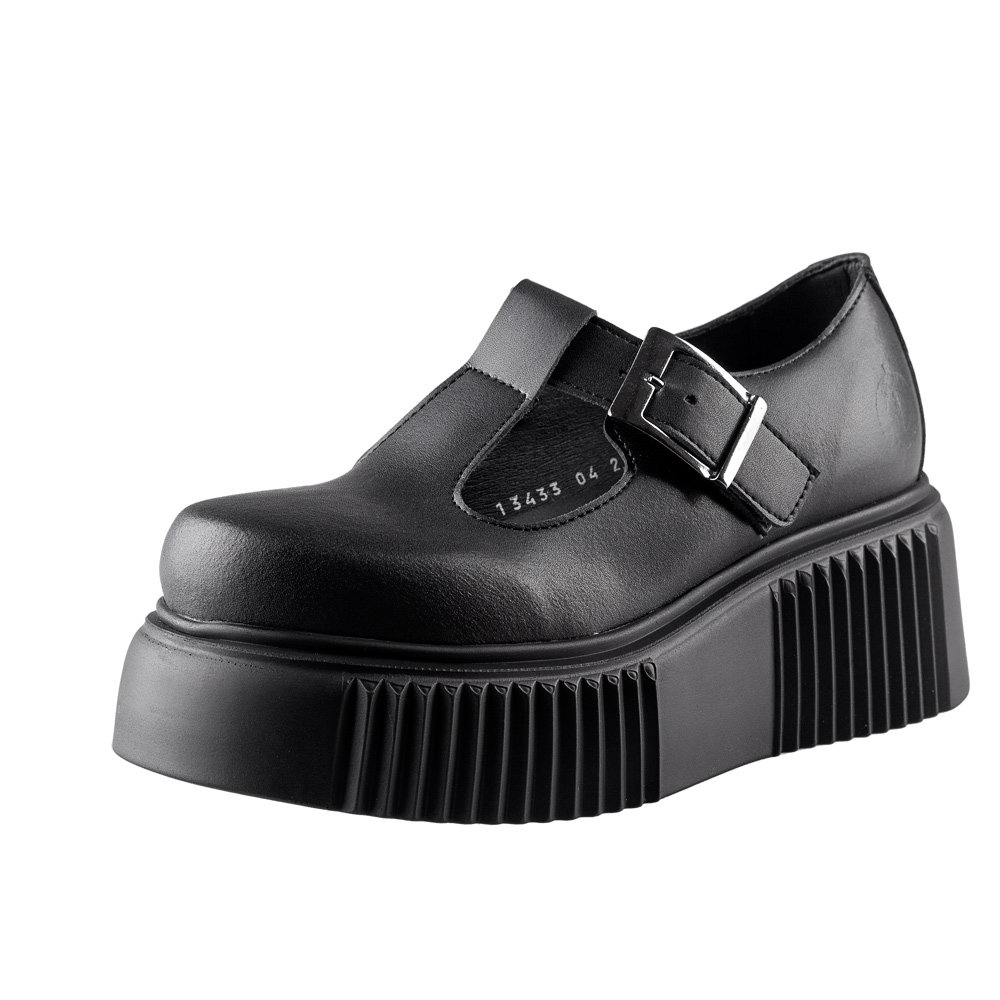 półbuty damskie ALTERCORE czarne (DONNA VEGAN BLACK)-36