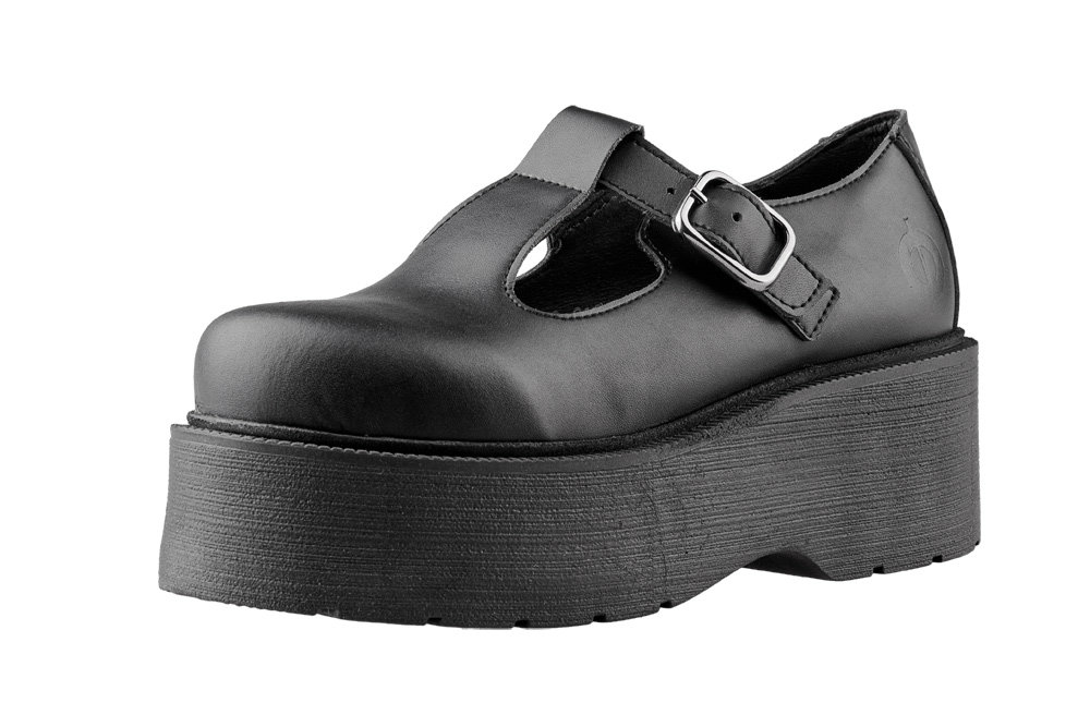 półbuty damskie ALTERCORE czarne (BLAIR VEGAN BLACK)-37