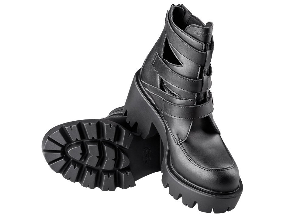 buty damskie ALTERCORE czarne (RANDA VEGAN BLACK)-39